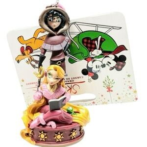 Rapunzel and Cassandra  - Disney Sketchbook Ornament -  Tangled 2017 NIB